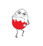 Funny Egg Emoticons（個別スタンプ：17）