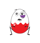 Funny Egg Emoticons（個別スタンプ：22）