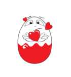 Funny Egg Emoticons（個別スタンプ：26）
