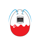 Funny Egg Emoticons（個別スタンプ：27）