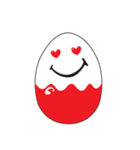 Funny Egg Emoticons（個別スタンプ：28）