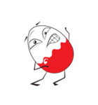 Funny Egg Emoticons（個別スタンプ：35）