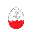 Funny Egg Emoticons（個別スタンプ：36）