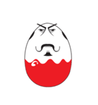 Funny Egg Emoticons（個別スタンプ：39）
