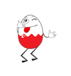 Funny Egg Emoticons（個別スタンプ：40）