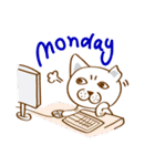 Cute Animal Office（個別スタンプ：4）