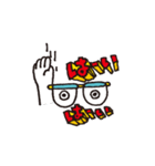デザイン事務所のメガネくん（個別スタンプ：19）