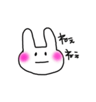 おフェロうさぎ（個別スタンプ：1）