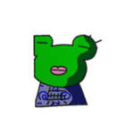 つぶらな瞳のカエル（個別スタンプ：37）