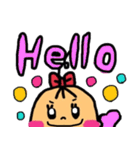 そあ子ちゃんの日常会話（個別スタンプ：8）
