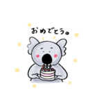 まゆげコアラスタンプ（個別スタンプ：12）