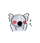 まゆげコアラスタンプ（個別スタンプ：17）