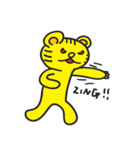 バイリンガル黄トラタイガー！パペラン！（個別スタンプ：6）
