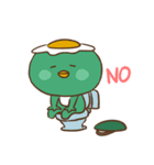 Funny Egg Kappa（個別スタンプ：5）