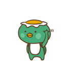 Funny Egg Kappa（個別スタンプ：9）