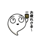 しろいさんとくろいさん（個別スタンプ：14）