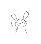 うさぎの「うしゃしゃん♪」（個別スタンプ：2）