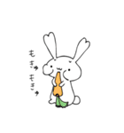 うさぎの「うしゃしゃん♪」（個別スタンプ：13）