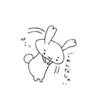 うさぎの「うしゃしゃん♪」（個別スタンプ：16）