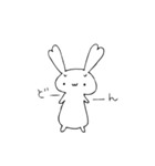 うさぎの「うしゃしゃん♪」（個別スタンプ：20）