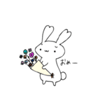 うさぎの「うしゃしゃん♪」（個別スタンプ：23）