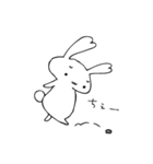 うさぎの「うしゃしゃん♪」（個別スタンプ：31）