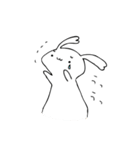 うさぎの「うしゃしゃん♪」（個別スタンプ：32）