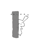 うさぎの「うしゃしゃん♪」（個別スタンプ：37）