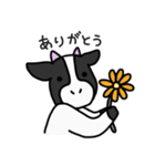 愉快な牛さん達2（個別スタンプ：1）