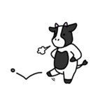 愉快な牛さん達2（個別スタンプ：24）