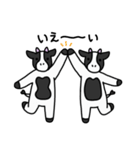 愉快な牛さん達2（個別スタンプ：31）