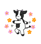 愉快な牛さん達2（個別スタンプ：36）