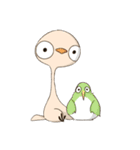 The little Ostrich（個別スタンプ：38）