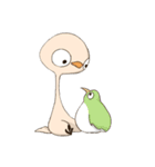 The little Ostrich（個別スタンプ：39）