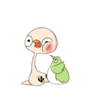The little Ostrich（個別スタンプ：40）