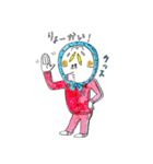 おかめ、ひょっとこ、きつねさん（個別スタンプ：29）
