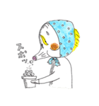 おかめ、ひょっとこ、きつねさん（個別スタンプ：31）