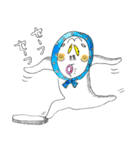 おかめ、ひょっとこ、きつねさん（個別スタンプ：36）
