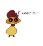 Little Chicken（個別スタンプ：7）