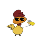 Little Chicken（個別スタンプ：35）