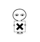 うにぃ＆うにうに (1)（個別スタンプ：35）