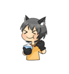 Imajinatta: Daily life and friends（個別スタンプ：22）
