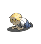 Imajinatta: Daily life and friends（個別スタンプ：27）