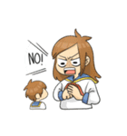 Imajinatta: Daily life and friends（個別スタンプ：31）