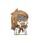 Imajinatta: Daily life and friends（個別スタンプ：34）