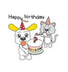 Woof ＆ Meow（個別スタンプ：16）