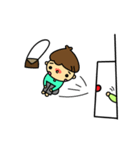 Meng stay red with green couple（個別スタンプ：18）
