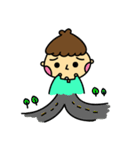 Meng stay red with green couple（個別スタンプ：22）