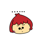 Meng stay red with green couple（個別スタンプ：24）