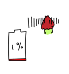 Meng stay red with green couple（個別スタンプ：39）
